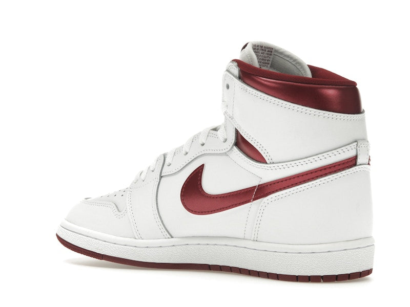 Air Jordan 1 Retro High 85 OG Metallic Burgundy - White/Team Red/White - BQ4422-161 - 22