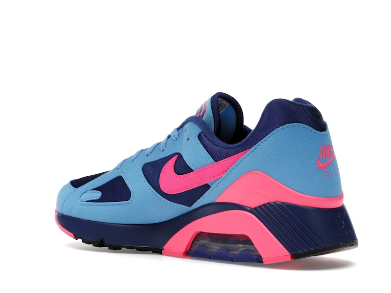 Nike Air Max 180 University Blue Hyper Pink - University Blue/Hyper Pink/Deep Royal Blue - HQ1706-401 - 22