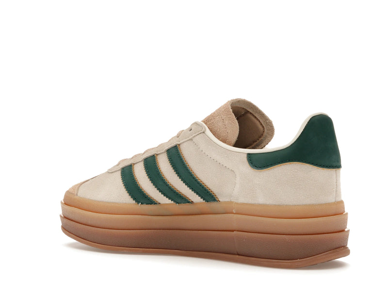 Adidas Gazelle Bold Magic Beige Collegiate Green - Cream White/Collegiate Green/Magic Beige - ID7056 - 22