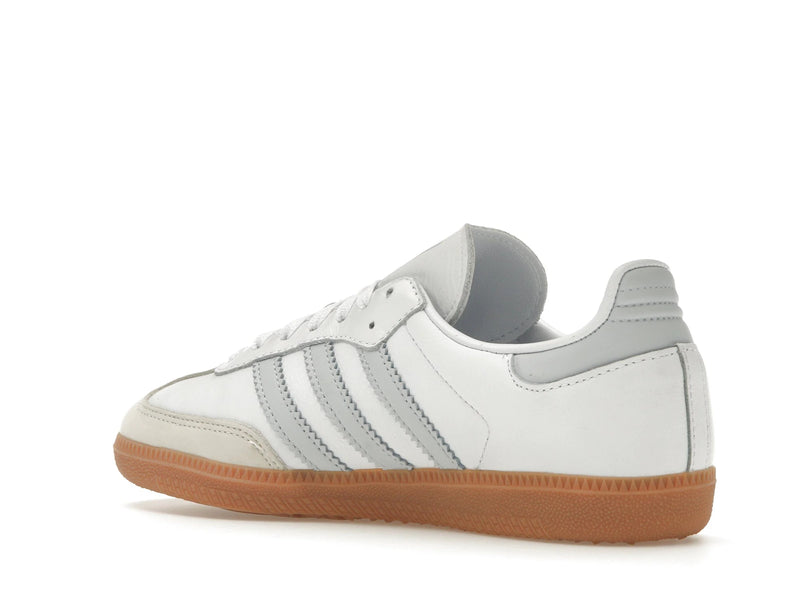 Adidas Samba OG White Halo Blue Gum - Cloud White/Halo Blue/Off White - IE0877 - 22