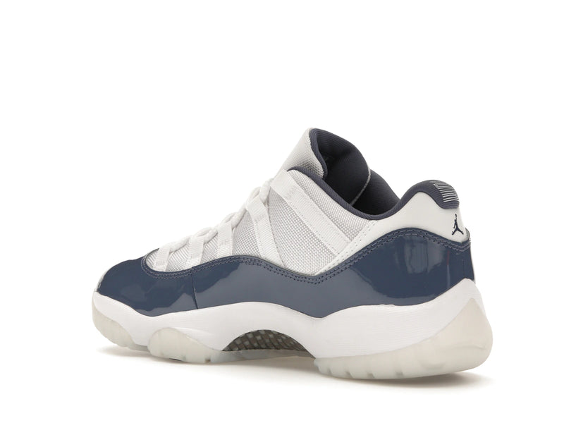 Air Jordan 11 Retro Low Midnight Navy (2024) - White/Midnight Navy/Diffused Blue/Football Grey - FV5104-104 - 22