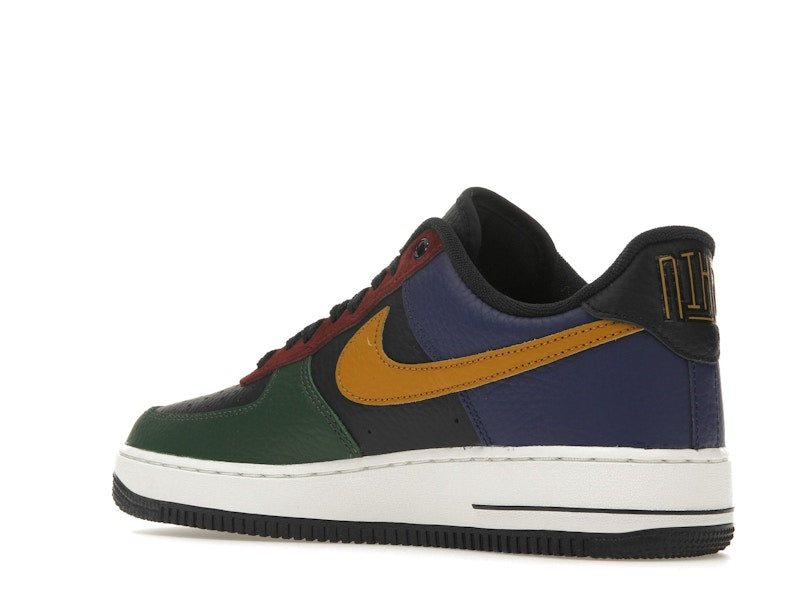 Nike Air Force 1 Low '07 LX Command Force Obsidian Gorge Green (Women's) - Gorge Green/Gold Suede/Obsidian - DR0148-300 - 22