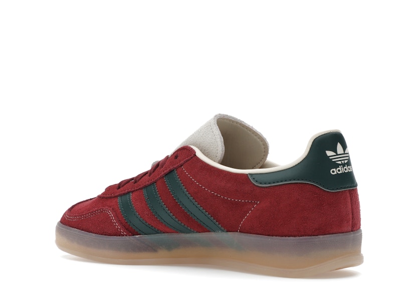 adidas Gazelle Indoor Shadow Red Shadow Green - Shadow Red/Shadow Green/Wonder White - JH5403 - 22