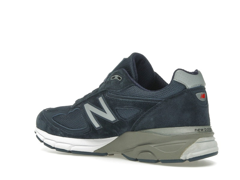 New Balance 990v4 MiUSA Navy - Navy/Silver - U990NV4 - 22