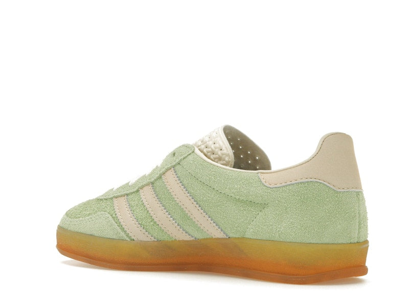 adidas Gazelle Indoor Semi Green Spark (Women's) - Semi Green Spark/Almost Yellow/Cream White - IE2948 - 22