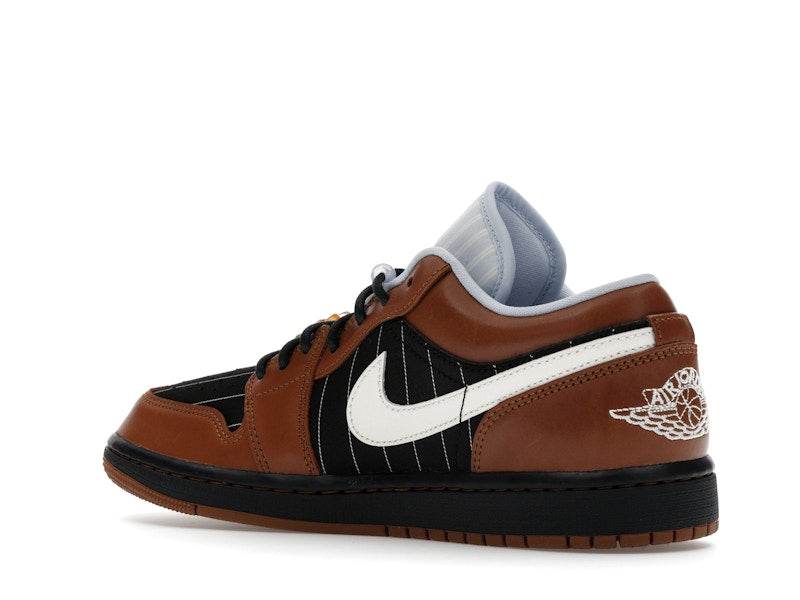 Jordan 1 Low SE Black Sail Light British Tan - vue 23