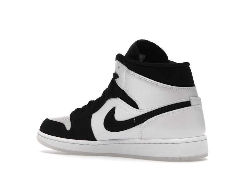 Air Jordan 1 Mid Diamond Shorts - White/Black - DH6933-100 - 22