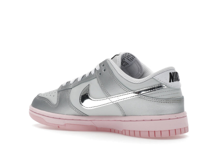 Nike Dunk Low Lx Metallic Silver Pink Foam - Photon Dust/Metallic Silver-Pink Foam-Medium Soft Pink - HM3698-006 - 22