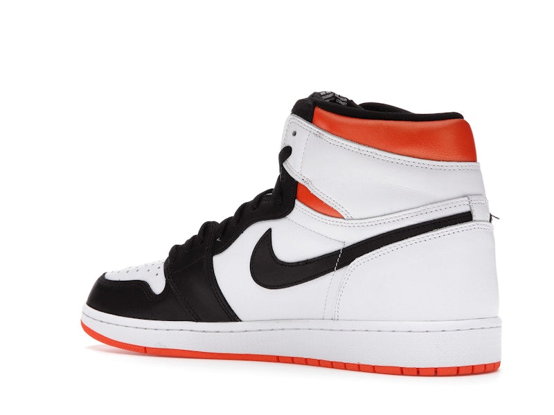 Air Jordan 1 Retro High Electro Orange - White/Electro Orange-Black - 555088-180 - 22