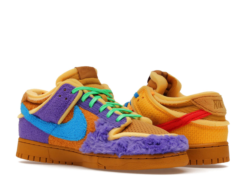 Nike Dunk Low Cactus Plant Flea Market Swamp Sponge Psychic Purple - Psychic Purple/Photo Blue/Gold Suede - IH5094-500 - 22
