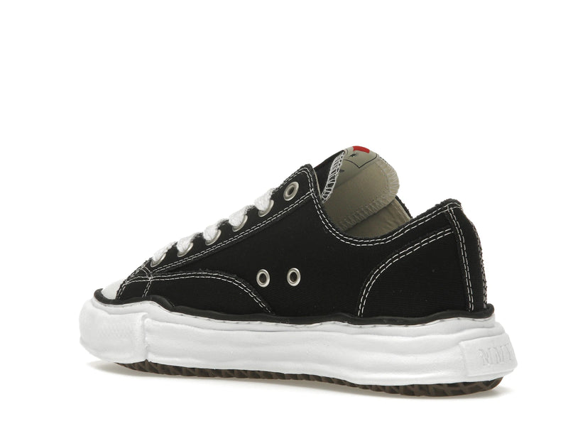 Maison Mihara Yasuhiro Peterson OG Sole Canvas Low - White/Black - A01FW702-BLK - 22
