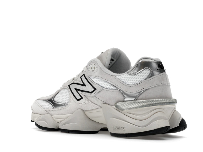 New Balance 9060 White Black Metallic Silver - White/Black/Metallic Silver - U9060JRB - 22