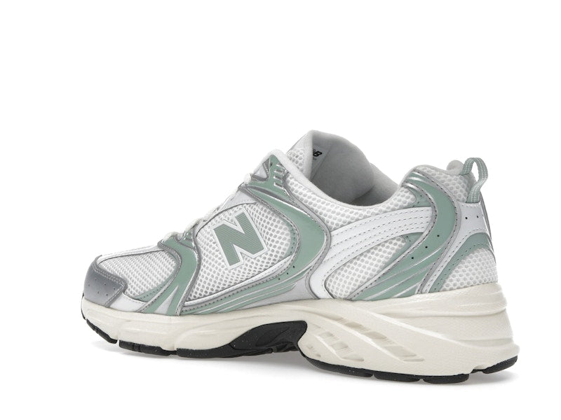 New Balance 530 Silver Metallic Mosaic Green - view 22