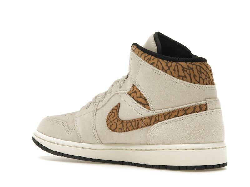 Air Jordan 1 Mid SE Brown Elephant - vue 22