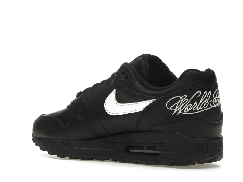 Nike Air Max 1 87 SP Supreme Black White - Black/White/Black - HF8813-001 - 22