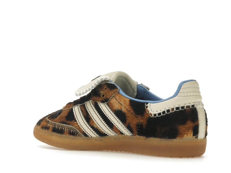 Adidas Samba Pony Wales Bonner Leopard - Dark Brown/Cream White - IE0578 - 22
