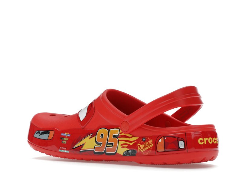 Crocs Classic Clog Lightning Mcqueen - Red/Multi - 205759-610 - 22