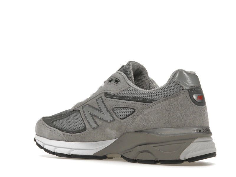 New Balance 990v4 Made In Usa Grey Silver - Grey/Silver - U990GR4 - 22
