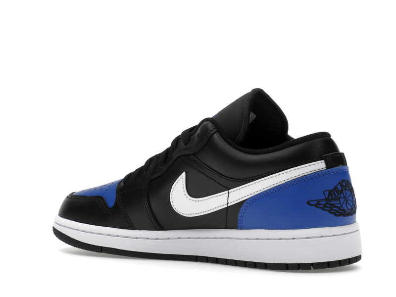 Air Jordan 1 Low Black Royal Toe - Black/White/Game Royal - 553558-042 - 22