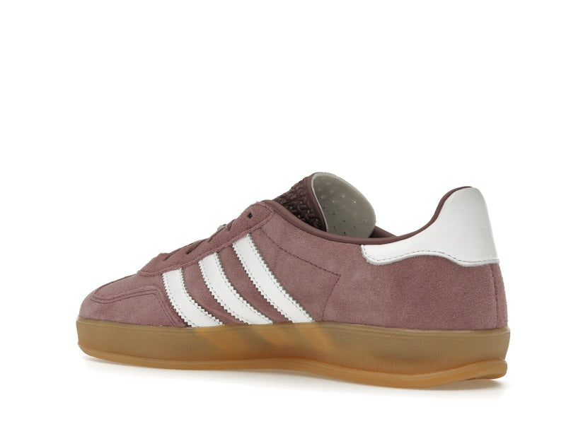 adidas Gazelle Indoor Shadow Fig (Women's) - Shadow Fig/Footwear White/Gum - IH5483 - 22