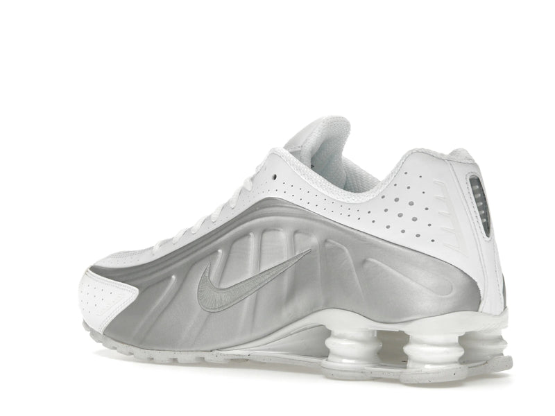 Nike Shox R4 White Bright Crimson Metallic Silver - White/White/Bright Crimson/Metallic Silver - HQ1988-101 - 22