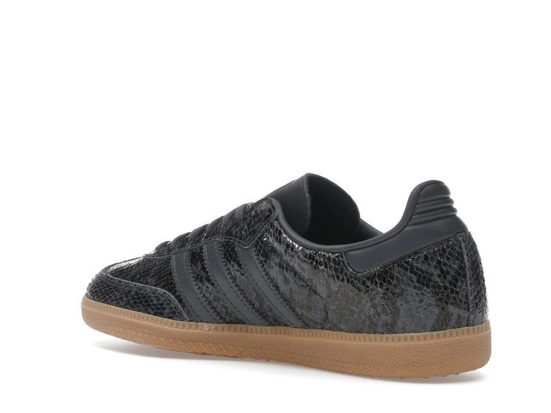Adidas Samba OG Snakeskin Black - Core Black/Grey Six/Gum 3 - JQ3532 - 22