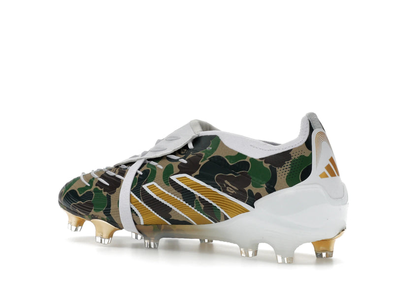 Adidas Predator Elite Foldover Tongue Fg Bape Green Camo - Hemp/Gold Metallic/White - JS3104 - 22