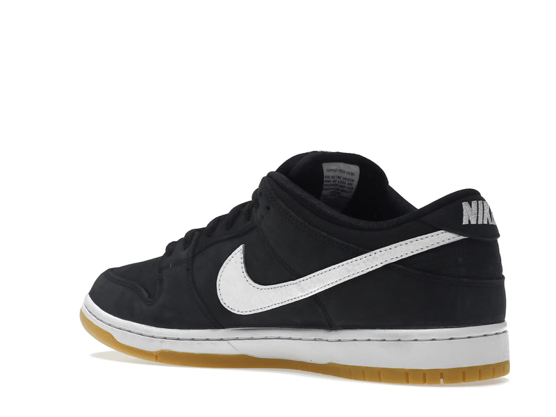 Nike SB Dunk Low Pro Black Gum - Black/White/Black/Gum Light Brown - CD2563-006 - 22
