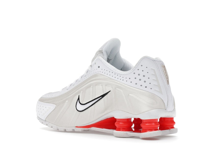 Nike Shox R4 White Phantom Picante Red (Women's) - vue 22