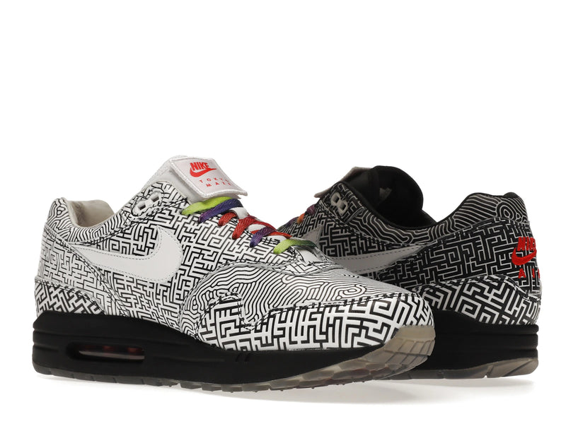 Nike Air Max 1 Tokyo Maze - White/Black-Multi-Color - CI1505-001 - 22