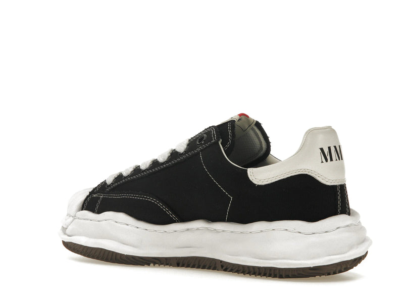 Mihara Yasuhiro Blakey OG Sole Canvas Low Black - Black/White - A08FW735 - 22