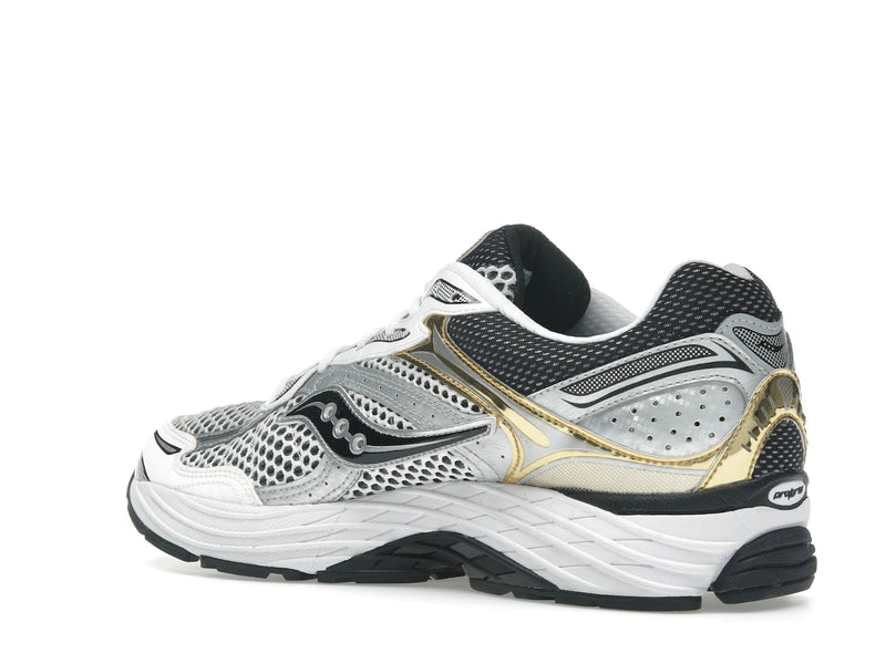 Saucony Progrid Omni 9 White Black Silver Gold - Silver/Gold - S70739-9 - 22