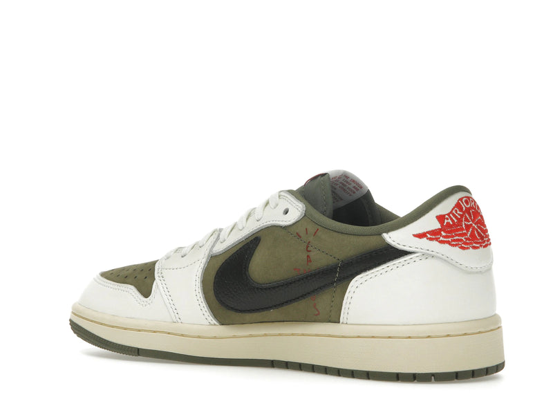 Air Jordan 1 Retro Low OG SP Travis Scott Medium Olive - Medium Olive/Black/Sail/Muslin - DM7866-200 - 22