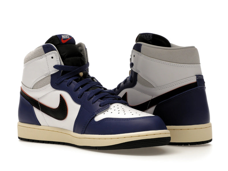 Air Jordan 1 Retro High OG Rare Air - White/Black-Neutral Grey-Deep Royal Blue-Muslin - DZ5485-100 - 22
