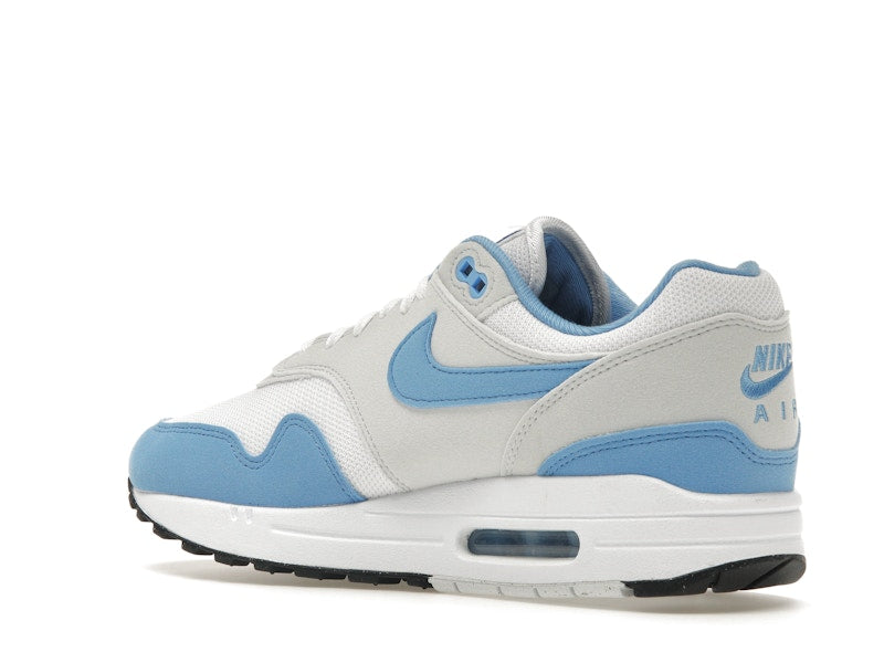 Nike Air Max 1 White University Blue - White/University Blue-Photon Dust-Black - FD9082-103 - 22