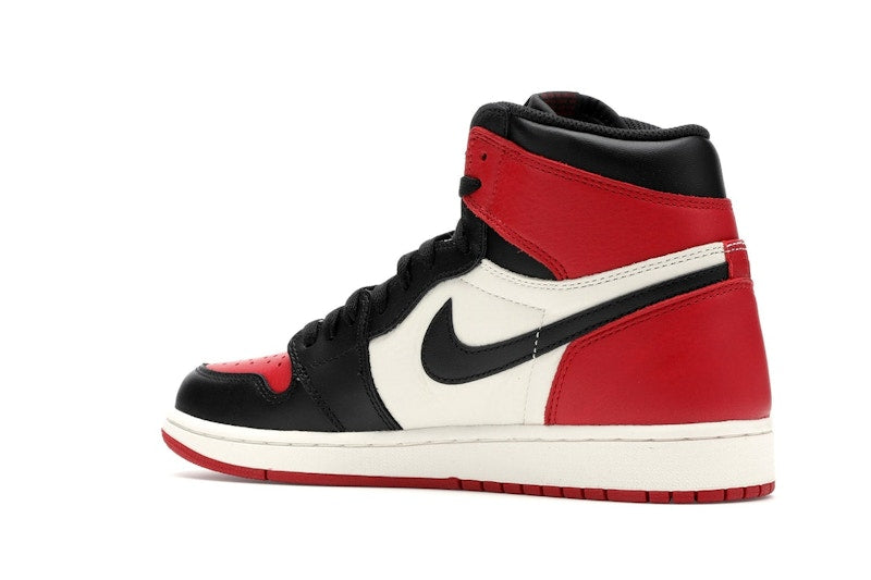 Air Jordan 1 Retro High Bred Toe - Gym Red/Black-Summit White - 555088-610 - 22