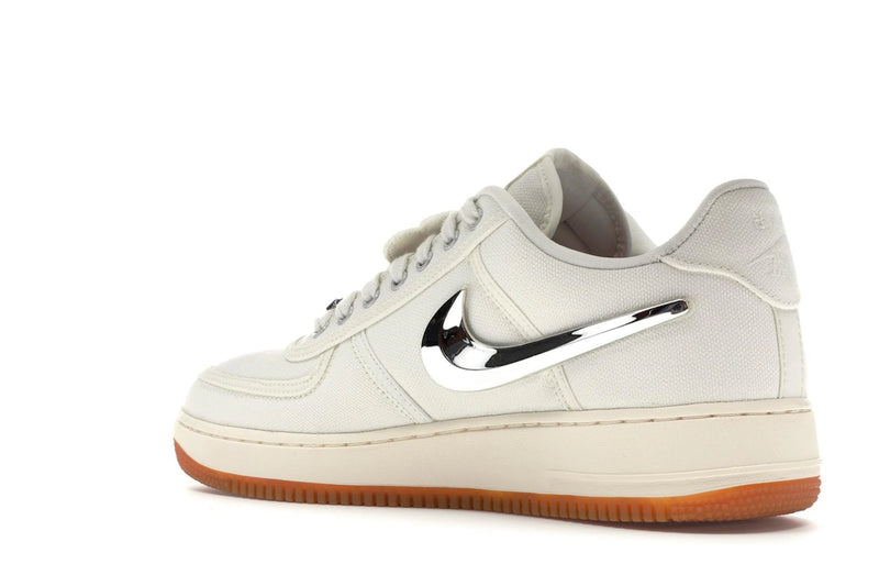 Nike Air Force 1 Low Travis Scott Sail - Sail/Sail-Gum Light Brown - AQ4211-101 - 22