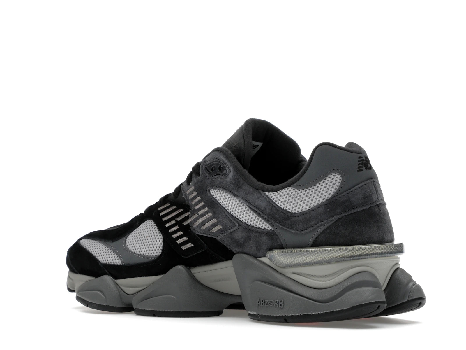 New Balance 9060 Black Castlerock Grey - Black/Castlerock - U9060BLK - 22