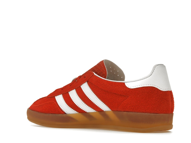 adidas Gazelle Indoor Bold Orange (Women's) - Bold Orange/Footwear White/Gum - HQ8718 - 22