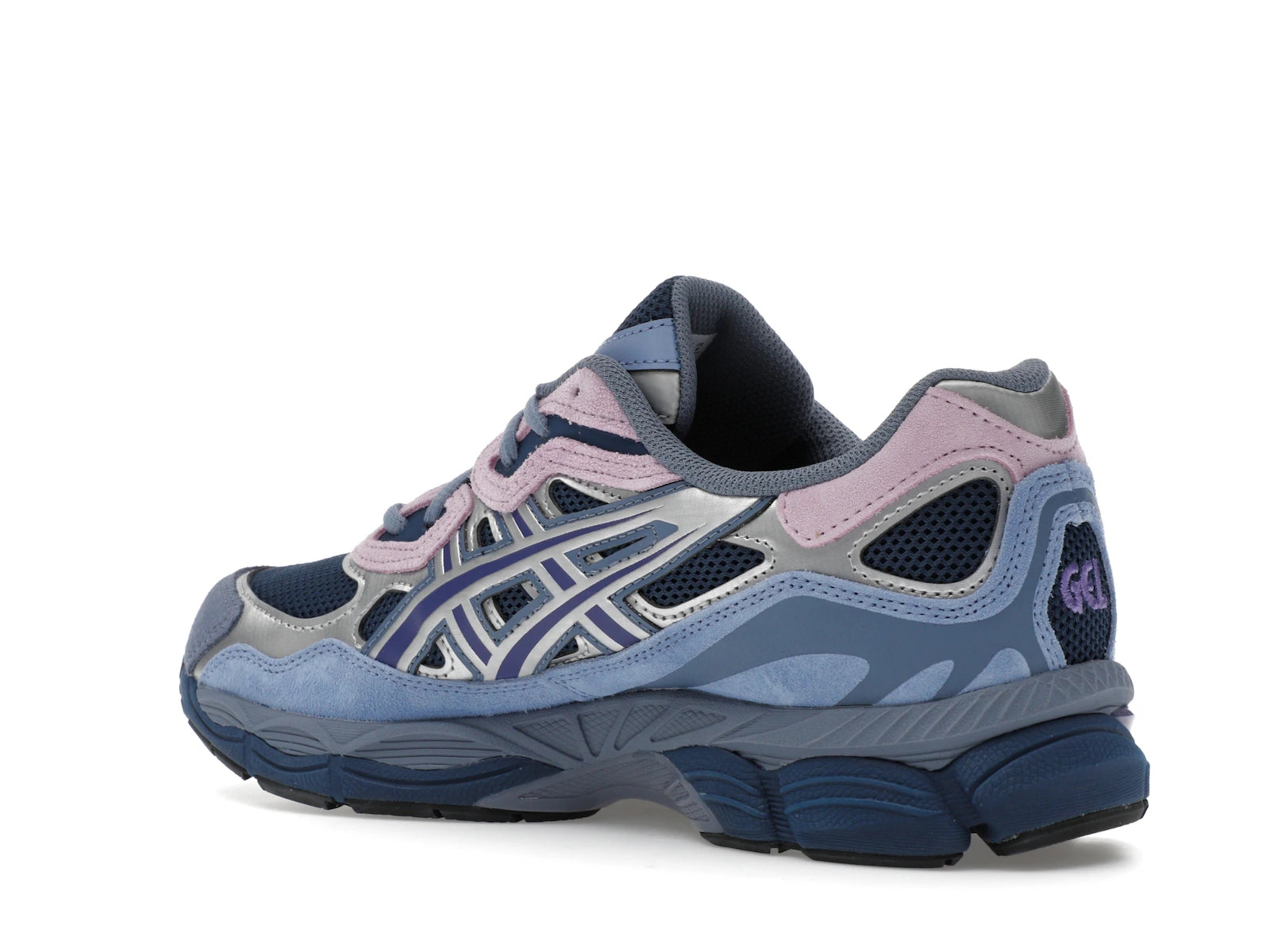 Asics Gel Nyc Blue Pink Silver - Blue/Pink/Silver - 1203A785-400 - 22