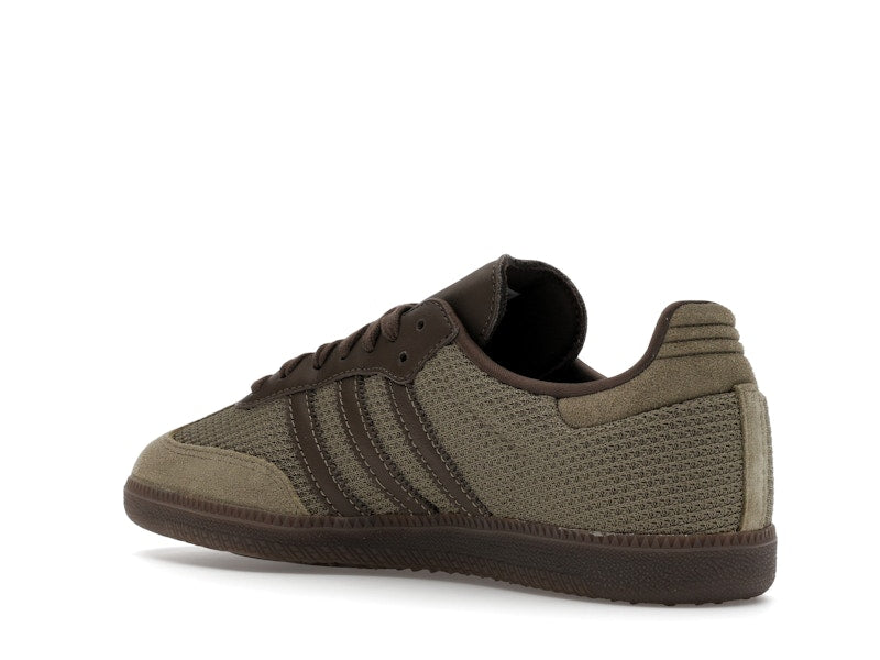 adidas Samba OG Orbit Green Cargo Brown - Orbit Green/Cargo Brown/Gum - JR0885 - 22