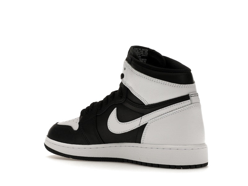 Air Jordan 1 High OG Black White (GS) - weergave 22