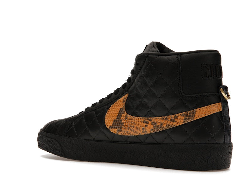 Nike SB Blazer Mid QS Supreme Black - Black/Black - DV5078-001 - 22