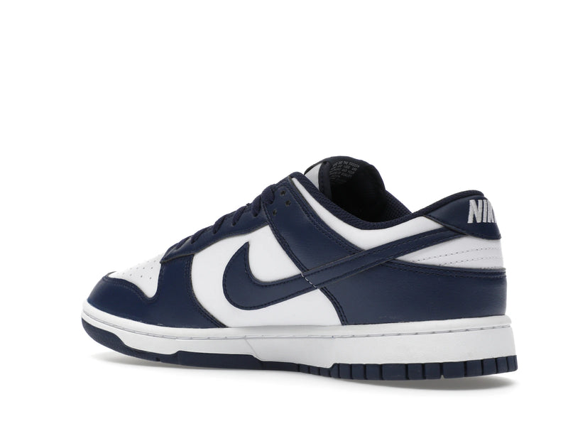 Nike Dunk Low White Midnight Navy - White/Midnight Navy-White - HF5441-107 - 22