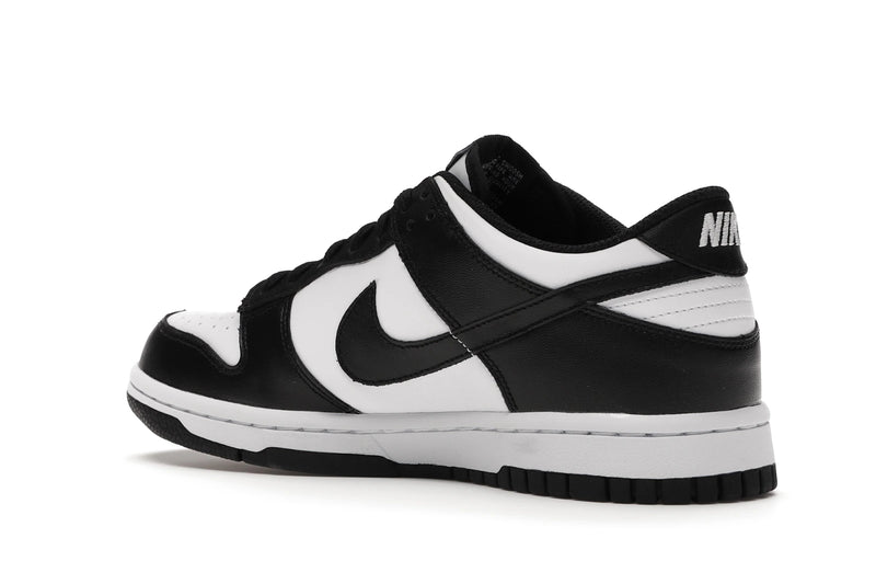 Nike Dunk Low Retro White Black (GS) - White/Black-White - CW1590-100 - 22