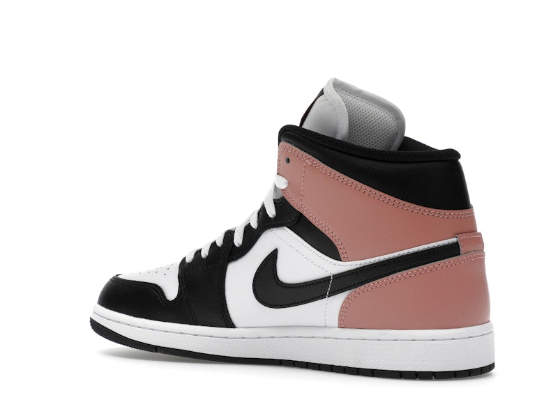 Air Jordan 1 Mid White Rust Pink Black - White/Rust Pink/Black - DQ8426-100 - 22
