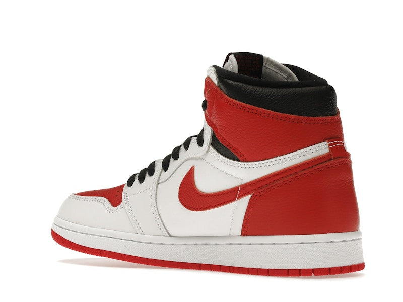 Air Jordan 1 Retro High OG Heritage - White/University Red-Black - 555088-161 - 22
