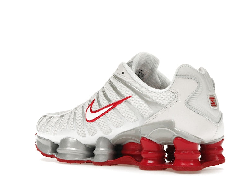 Nike Shox Tl Gym Red - Platinum Tint/White/Gym Red - FZ4344-001 - 22