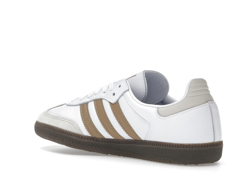 adidas Samba OG White Cardboard Gum - Cloud White/Cardboard/Gum - JR0912 - 22