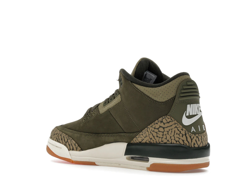Air Jordan 3 Retro Family Affair (GS) - Medium Olive/Sequoia/Neutral Olive/Sail/Total Crimson - DM0967-202 - 22